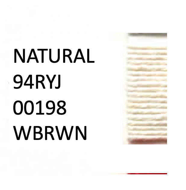 Leinen Zwirn NeL 20/6 S, waxed, 100 g Scheibenspule